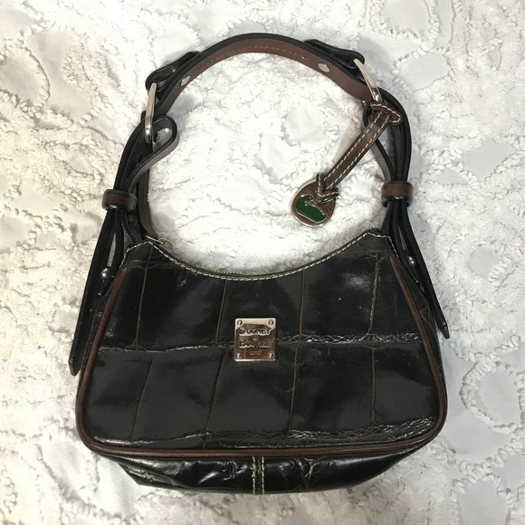 Dooney & Bourke Handbags - Dooney & Bourke Small Brown leather Shoulder Bag